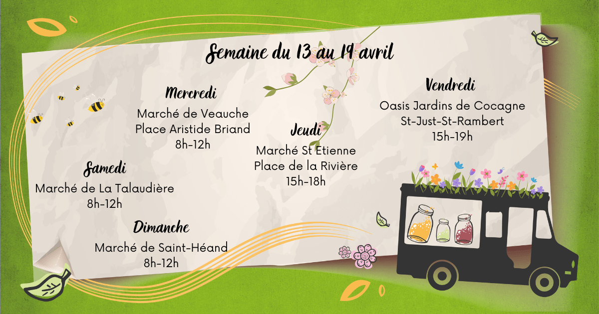 Planning de la semaine