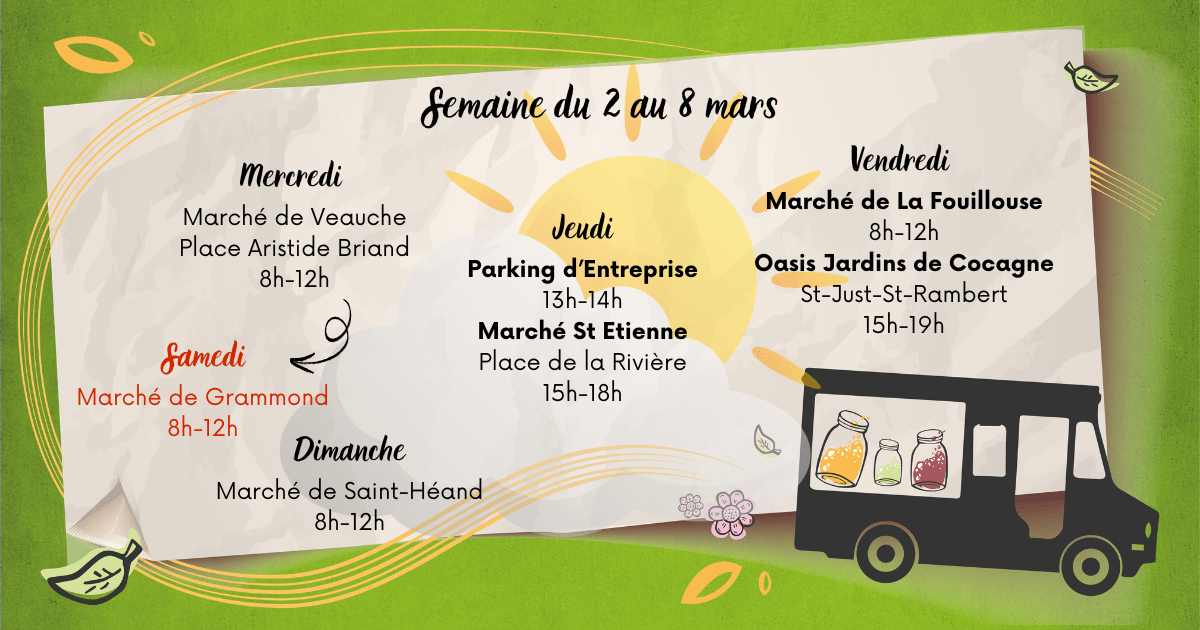 Planning de la semaine